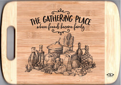 Cutting Board in Bamboo Small - The Gathering Place Design