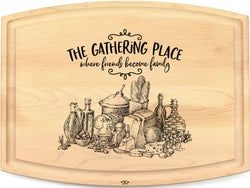 Cutting Board with Arch -The Gathering Place