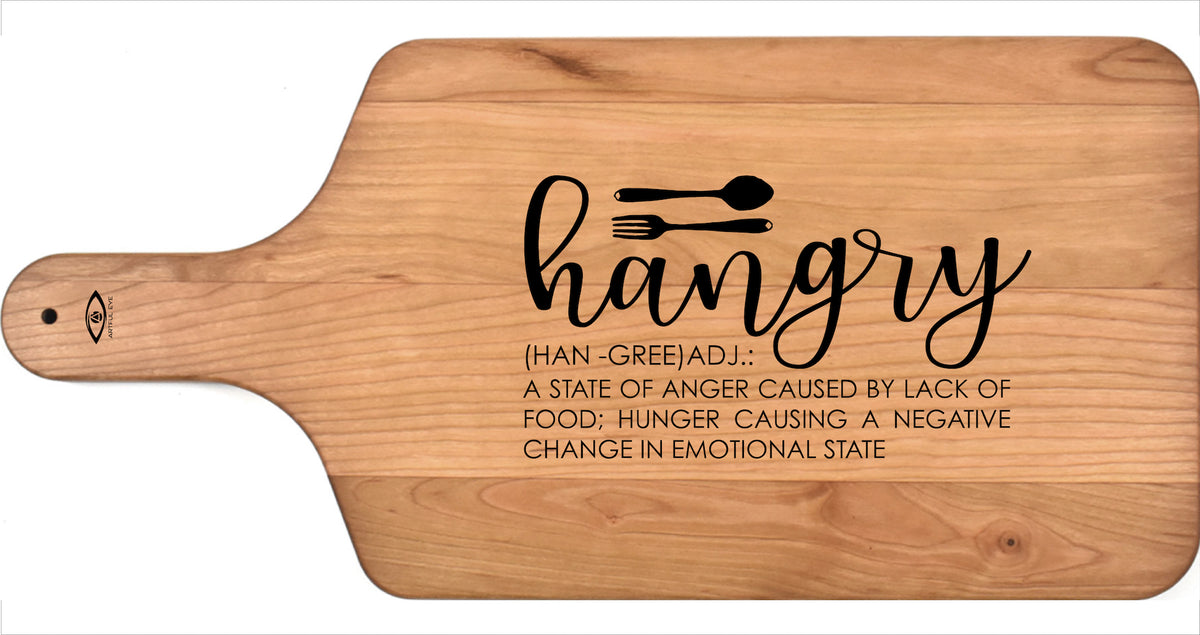 Stanger Things Inspired Cutting Board Hangry Things