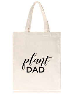 Canvas Tote Bag for Plant Lovers - Plant Dad1