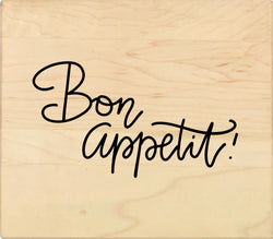 Mini Engraved Board - Bon Appetit!